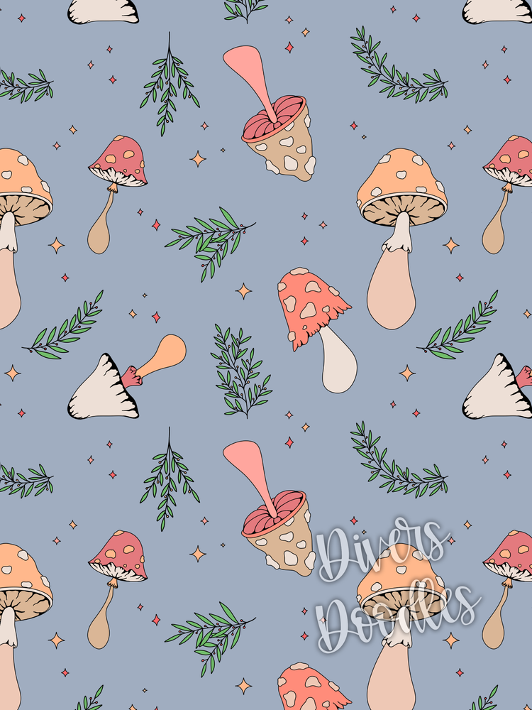 Peachy Mushroom
